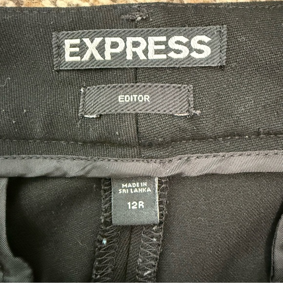 Express - Editor - Black Pants - Size 12 - Picture 2 of 7
